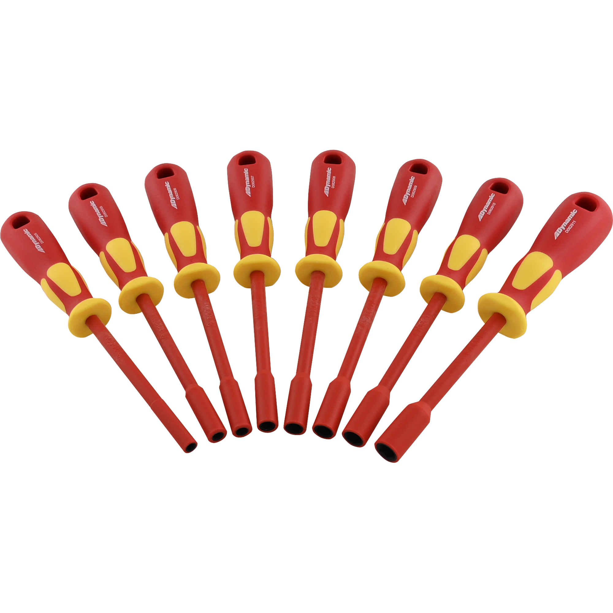 8 Piece Metric Insulated Nut Driver Set